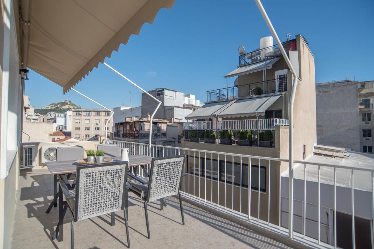 شقة Athens Terrace 360° المظهر الخارجي الصورة